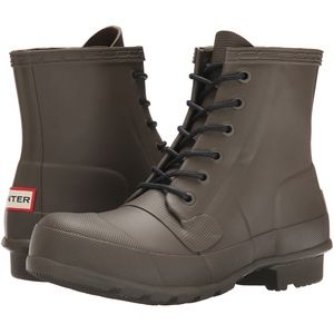 Hunter Lace Up Original Iconic Rain Boots